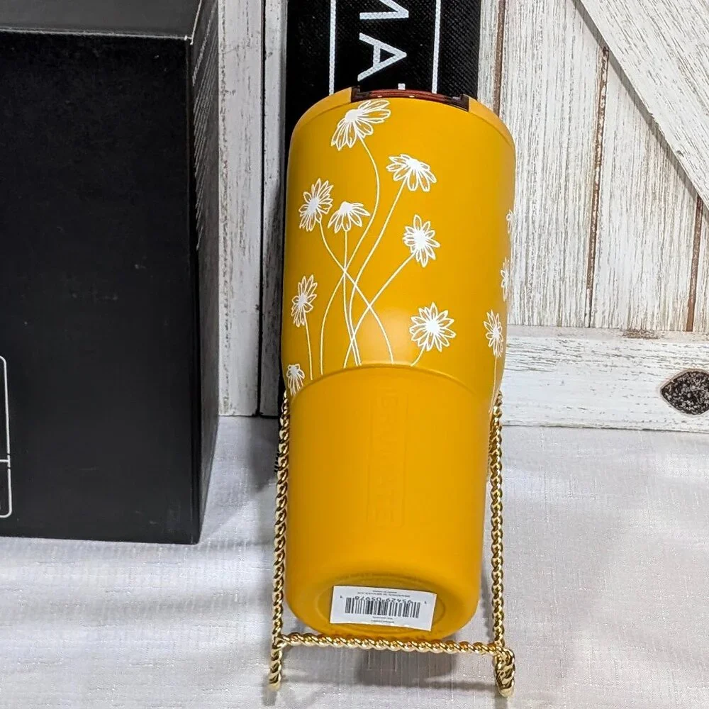 NWT LIMITED EDITION BruMate NAV 25oz Tumbler, SUN DAISY - Picture 2 of 6